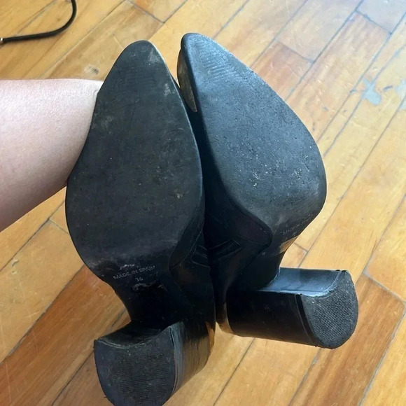 Jeffrey campbell x free people bruni boots western cowboy buckle - Picture 6 of 7